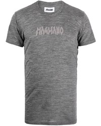 Magliano Logo Print Mlange Effect T Shirt