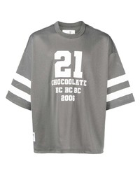 Chocoolate Logo Print Oversized T Shirt