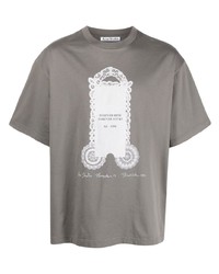 Acne Studios Logo Print Short Sleeve T Shirt