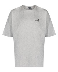 Ea7 Emporio Armani Logo Print Short Sleeve T Shirt