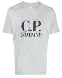 C.P. Company Logo Print Short Sleeve T Shirt