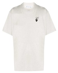 Off-White Logo Print Short Sleeved T Shirt