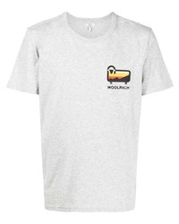 Woolrich Logo Print Short Sleeved T Shirt