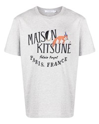 MAISON KITSUNÉ Logo Print Short Sleeved T Shirt