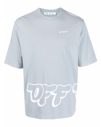 Off-White Logo Print Skate T Shirt