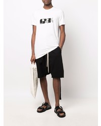 Rick Owens DRKSHDW Logo Print T Shirt