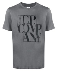 C.P. Company Logo Print T Shirt