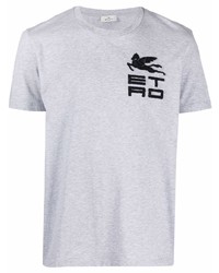 Etro Logo Print T Shirt