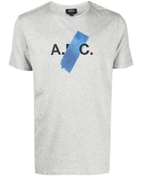 A.P.C. Logo Print T Shirt
