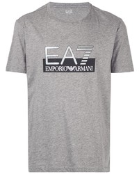 Ea7 Emporio Armani Logo Printed T Shirt