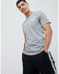 Calvin Klein Logo T Shirt Grey