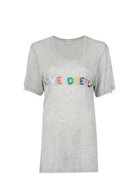 Andrea Bogosian Love Deeply Embroidery T Shirt