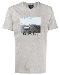 A.P.C. Lucien Photographic Print T Shirt