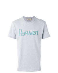 MAISON KITSUNÉ Maison Kitsun Parisien Print T Shirt