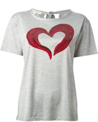 Marc Jacobs Heart Print T Shirt