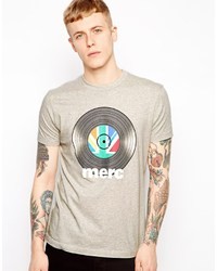 Merc T Shirt With Record Print