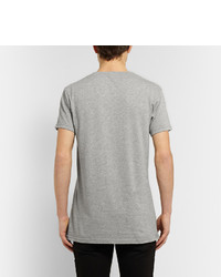 Balmain Metallic Printed Cotton T Shirt