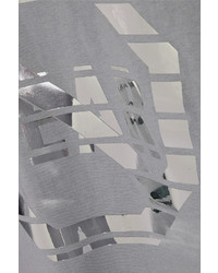 JONATHAN SIMKHAI Metallic Printed Cotton T Shirt