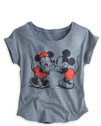 Disney Mickey And Minnie Mouse Fashion Tee For