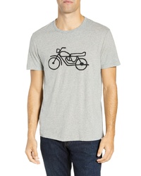 French Connection Motorcycle Regular Fit Cotton T Shirt
