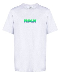 MSGM New Logo Crew Neck T Shirt
