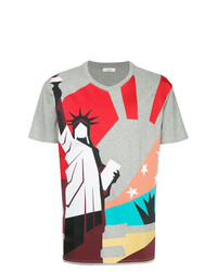 Valentino New York Print T Shirt