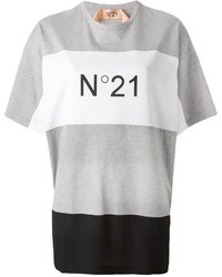 No.21 N21 Logo Print Oversized T Shirt