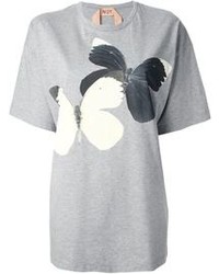 No.21 No21 Butterfly Print T Shirt
