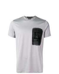 Emporio Armani Optical Effect Logo T Shirt