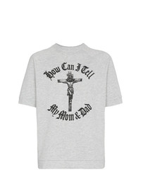 Willy Chavarria Orale Crucifix Print T Shirt