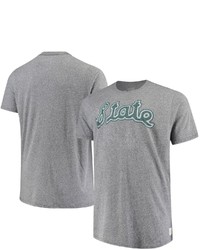 Retro Brand Original Gray Michigan State Spartans Big Tall Tri Blend T Shirt At Nordstrom
