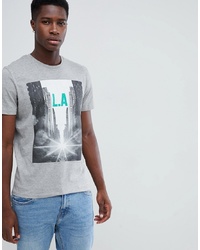 Jack & Jones Originals T Shirt With La Graphic