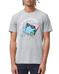 French Connection Out Of Office Cotton Graphic Tee