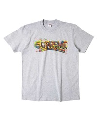 Supreme Paint Logo T Shirt