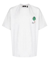 FIVE CM Palm Tree Print Cotton T Shirt