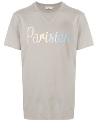 MAISON KITSUNÉ Parisien Printed T Shirt