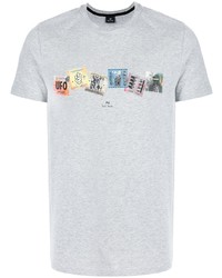 PS Paul Smith Patchwork Crew Neck T Shirt