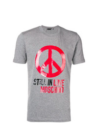 Love Moschino Peace Symbol T Shirt