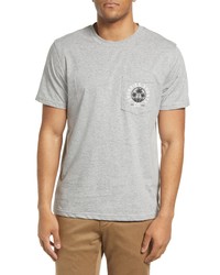 Chubbies Pocket Graphic Tee In The Cool Palm Collected Grey At Nordstrom