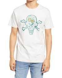 Icecream Polka Graphic Tee In Light Heather Grey At Nordstrom