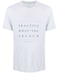 Brunello Cucinelli Practice What You Preach T Shirt