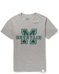 White Mountaineering Printed Cotton T Shirt