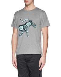 Paul Smith Ps By Digital Animal Print T Shirt
