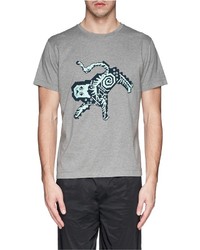 Paul Smith Ps By Digital Animal Print T Shirt