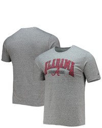 LEAGUE COLLEGIATE WEA R Heathered Gray Alabama Crimson Tide Upperclassman Reclaim Recycled Jersey T Shirt In Heather Gray At Nordstrom