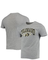 LEAGUE COLLEGIATE WEA R Heathered Gray Colorado Buffaloes Upperclassman Reclaim Recycled Jersey T Shirt In Heather Gray At Nordstrom