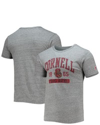 LEAGUE COLLEGIATE WEA R Heathered Gray Cornell Big Red Volume Up Victory Falls Tri Blend T Shirt In Heather Gray At Nordstrom