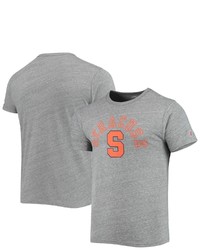 LEAGUE COLLEGIATE WEA R Heathered Gray Syracuse Orange Tide Seal Nuevo Victory Falls Tri Blend T Shirt In Heather Gray At Nordstrom