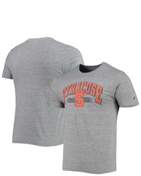 LEAGUE COLLEGIATE WEA R Heathered Gray Syracuse Orange Upperclassman Reclaim Recycled Jersey T Shirt In Heather Gray At Nordstrom