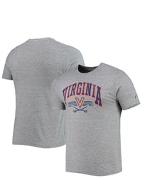 LEAGUE COLLEGIATE WEA R Heathered Gray Virginia Cavaliers Upperclassman Reclaim Recycled Jersey T Shirt In Heather Gray At Nordstrom